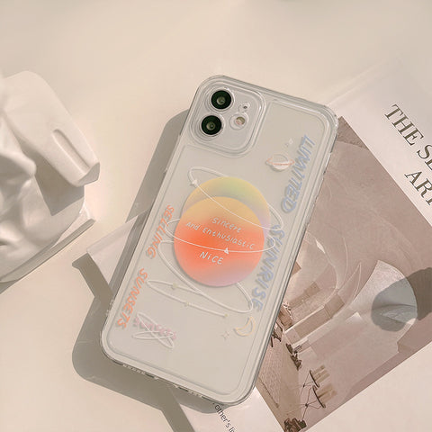 Limited sunrise and Selling sunsets - iPhone case